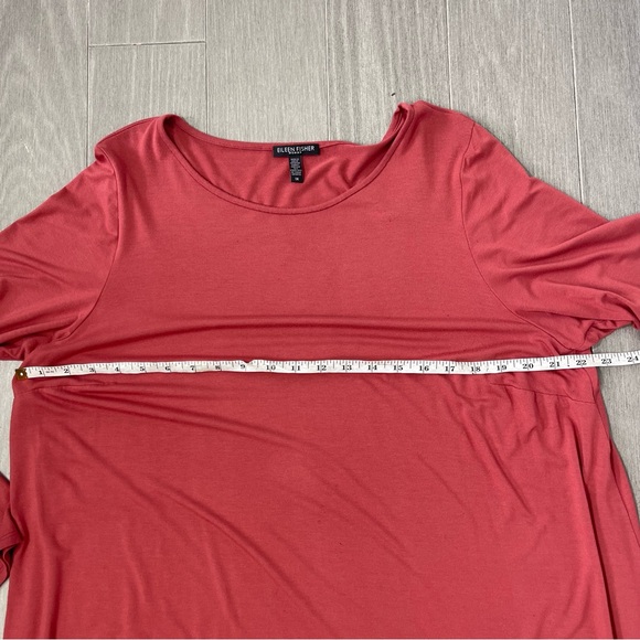 Eileen Fisher Asymmetric Hem Jersey Tunic Top Plus Size 1X 
Long Sleeve Shirt - Picture 7 of 8